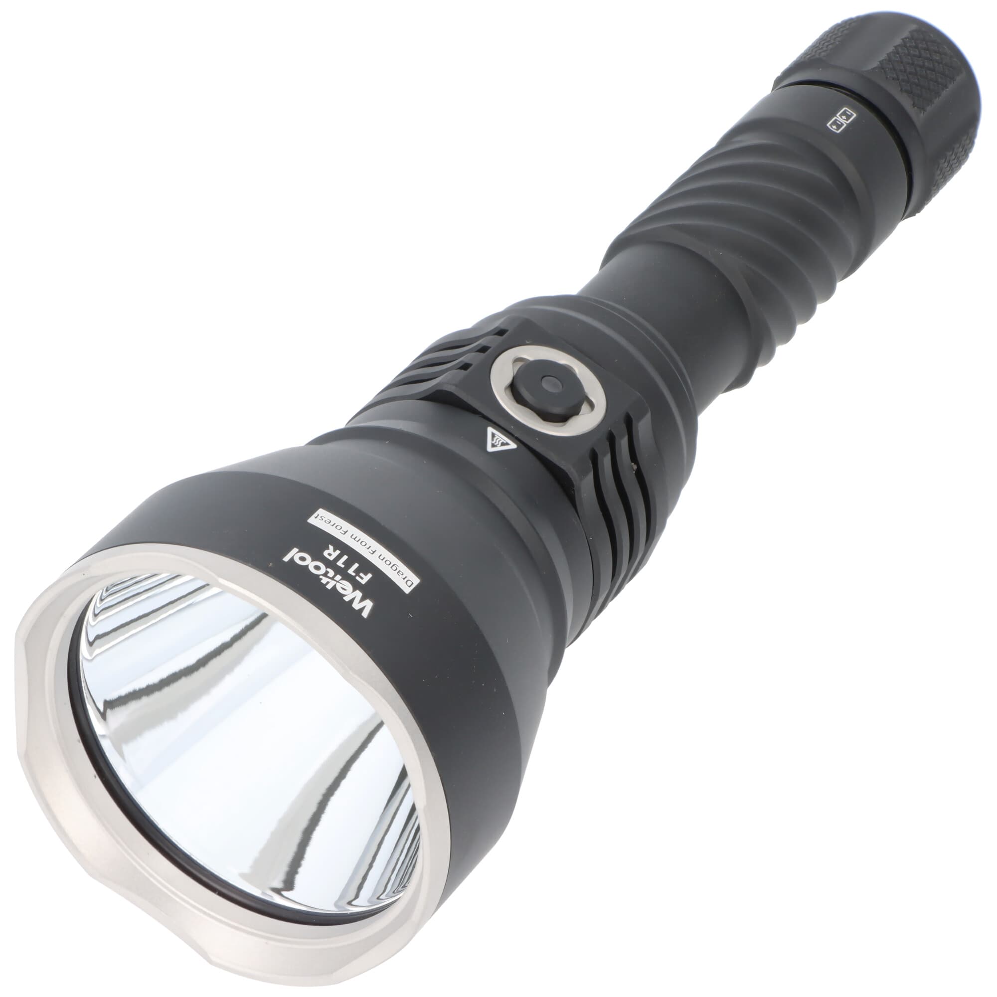 Lampe de poche LED Weltool F6R jusqu'à 5500 lumens, portée lumineuse de 1202 mètres, avec batterie LMFP de 15000 mAh