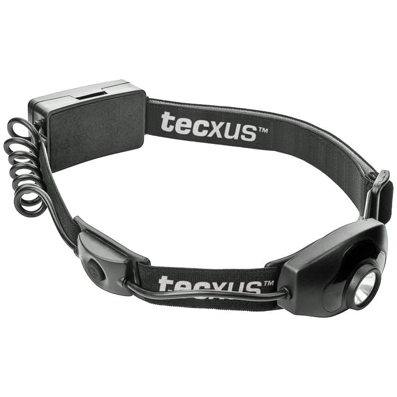 Lampe frontale LED avec LED 3W avec bandeau et deux niveaux de luminosité