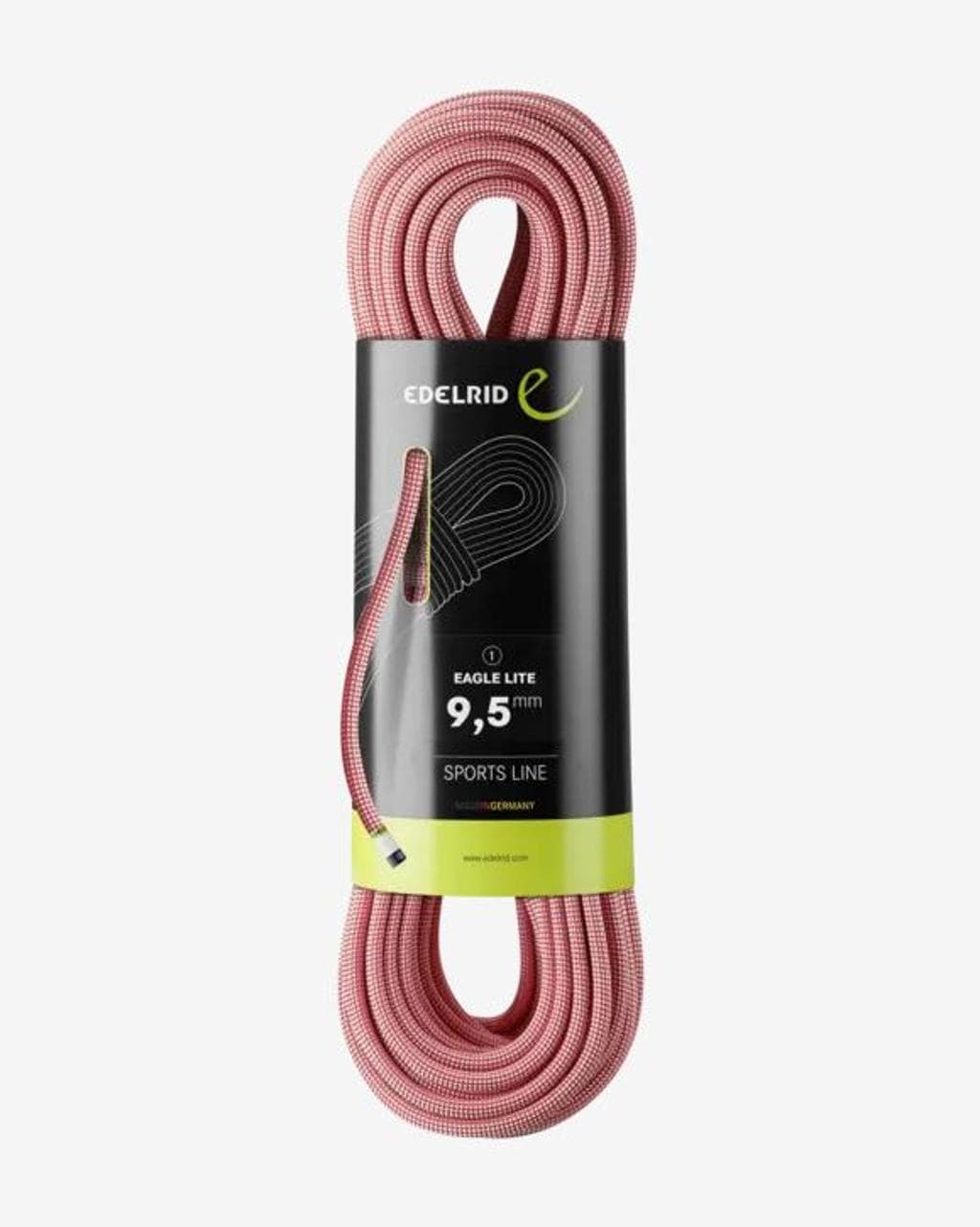 Corde simple Edelrid Eagle Lite 9,5 mm x 70 m rouge