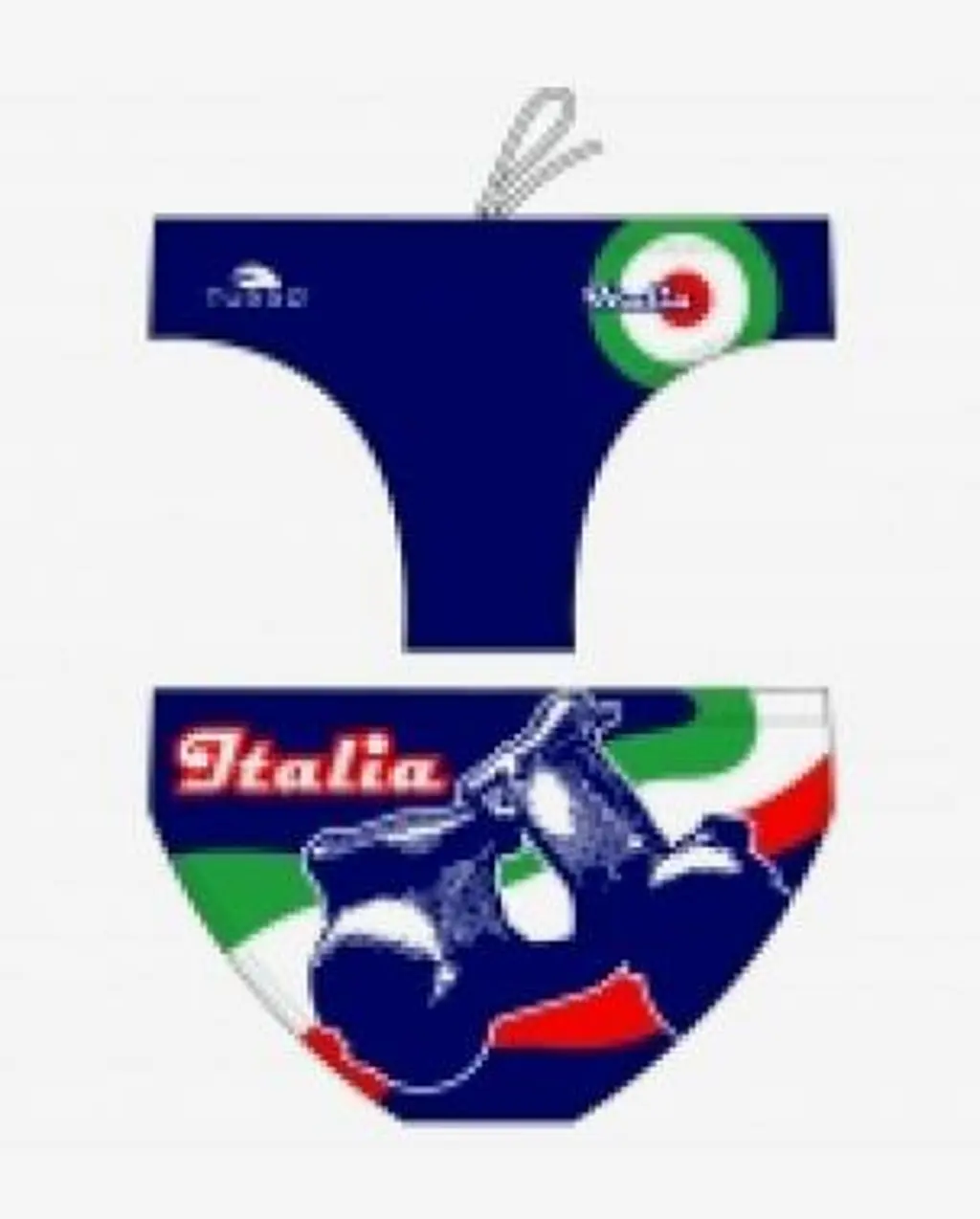 Maillot de bain Turbo Italia Moto - S